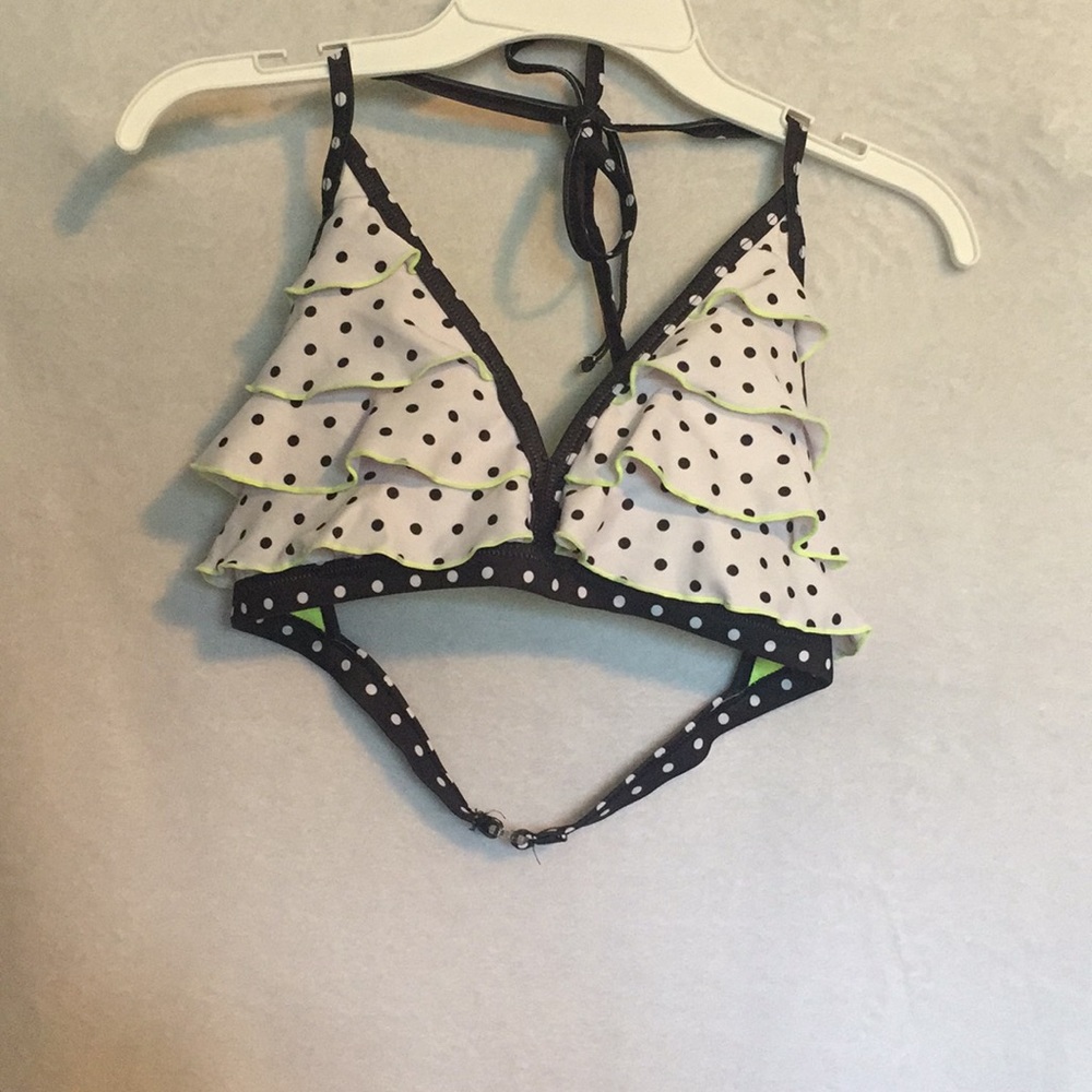 Justice polka dot bikini